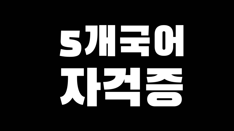 영어회화 외교부 특강에서 간택 받은 스토리