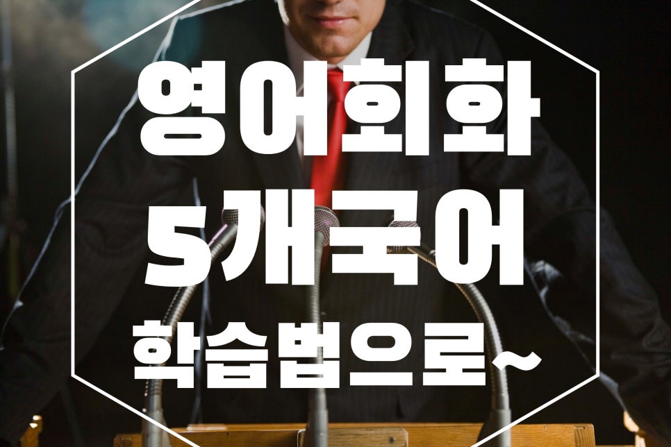 기초영어회화 능가한 5개국어학습법